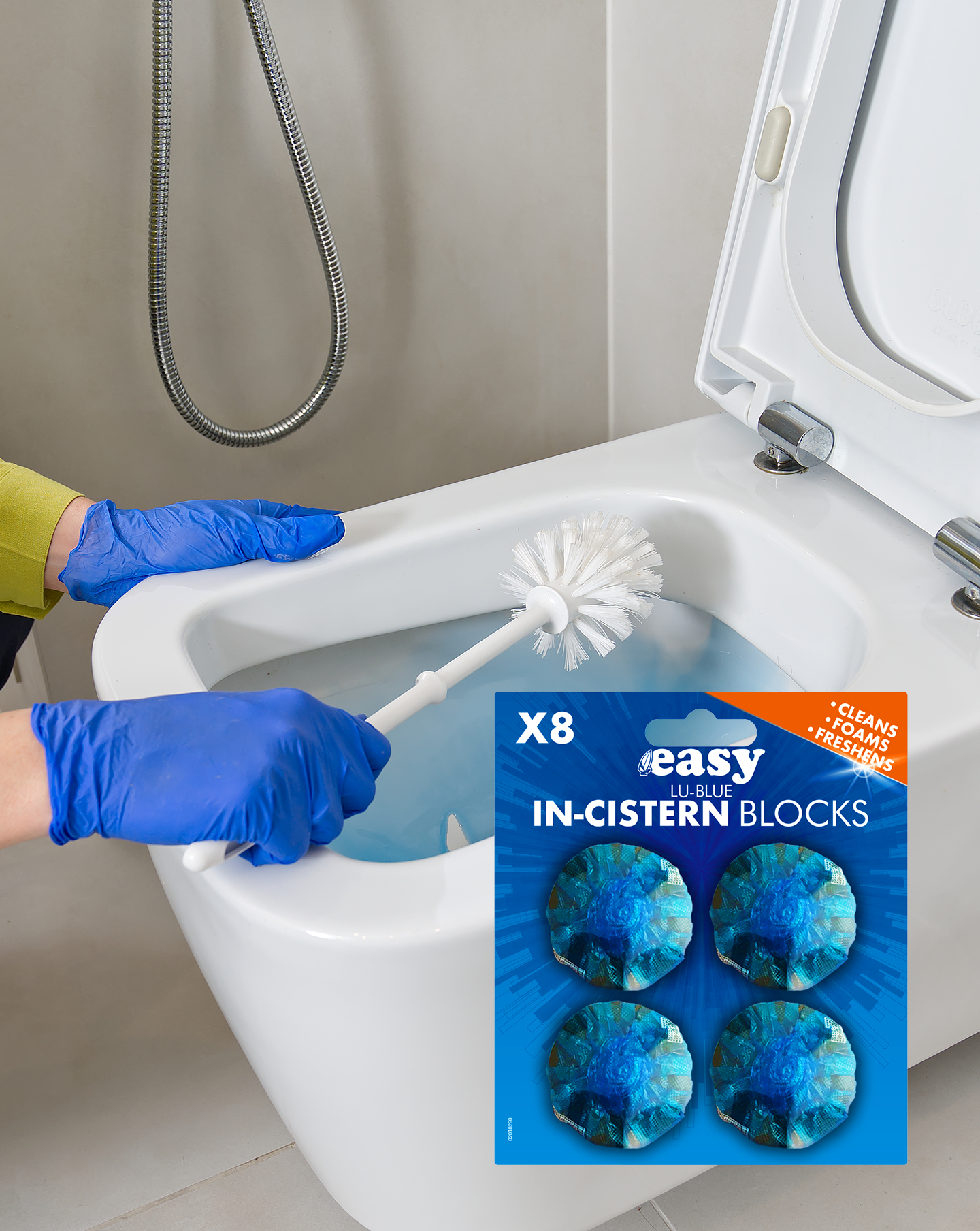 easy Lu-Blue Toilet Blocks (8)