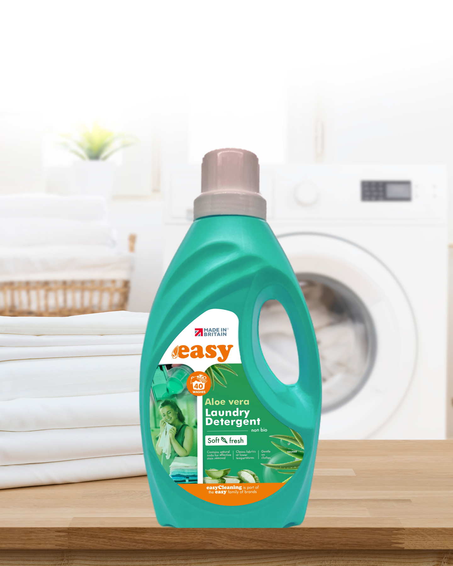 easy Laundry Detergent Aloe vera 2L