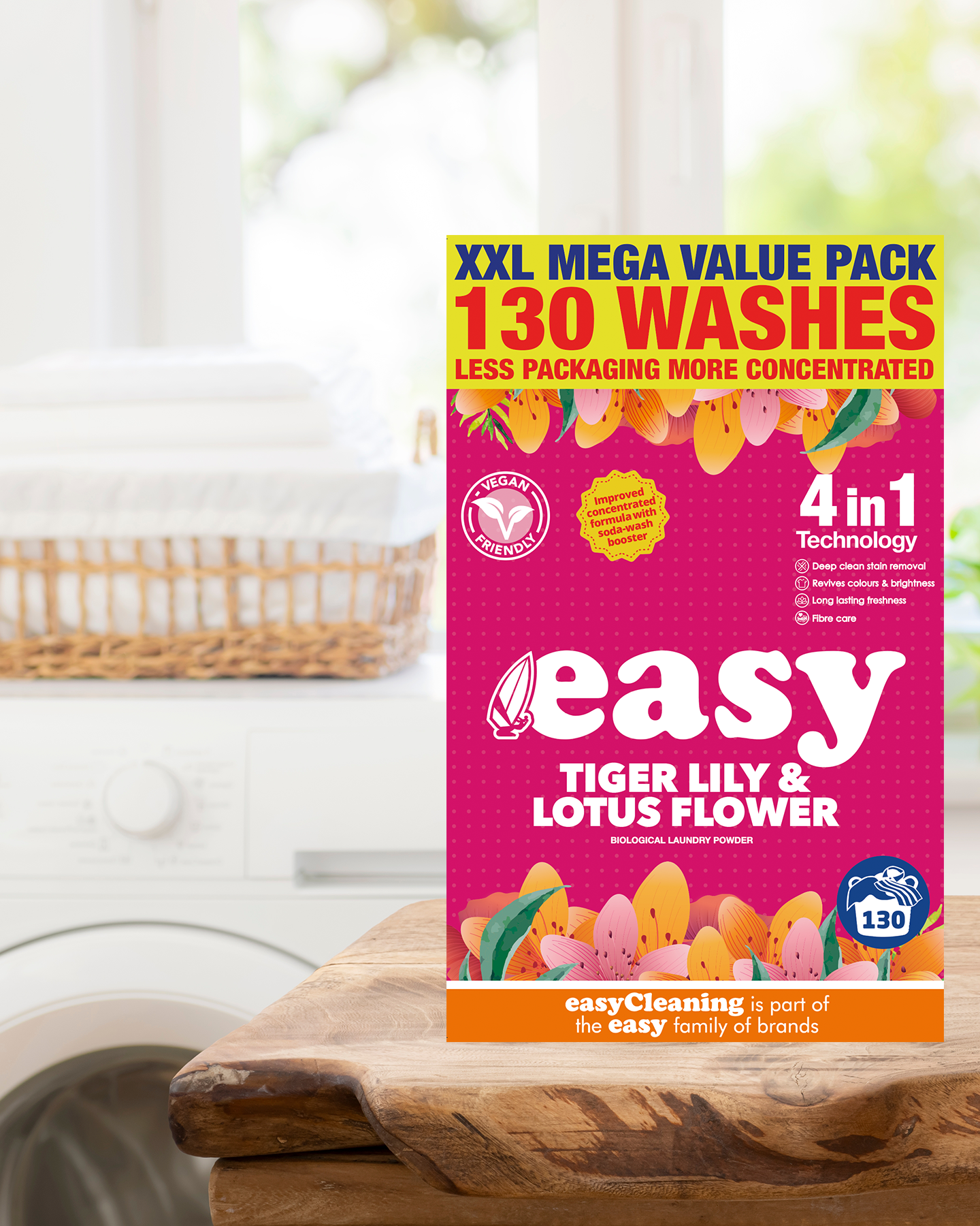 easy tiger lily washing powder easy Window & Glass Cleaner (750ml) – Easy Cleaning
