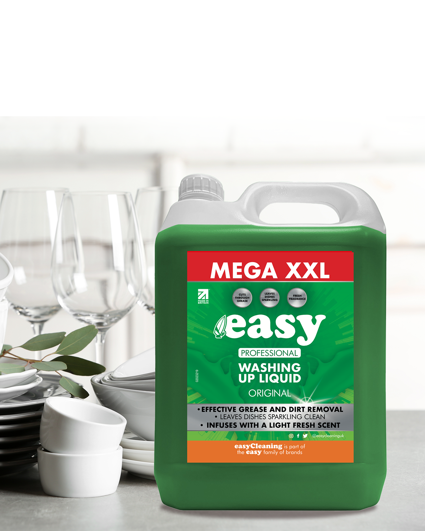 easy Original Washing Up Liquid 5LTR