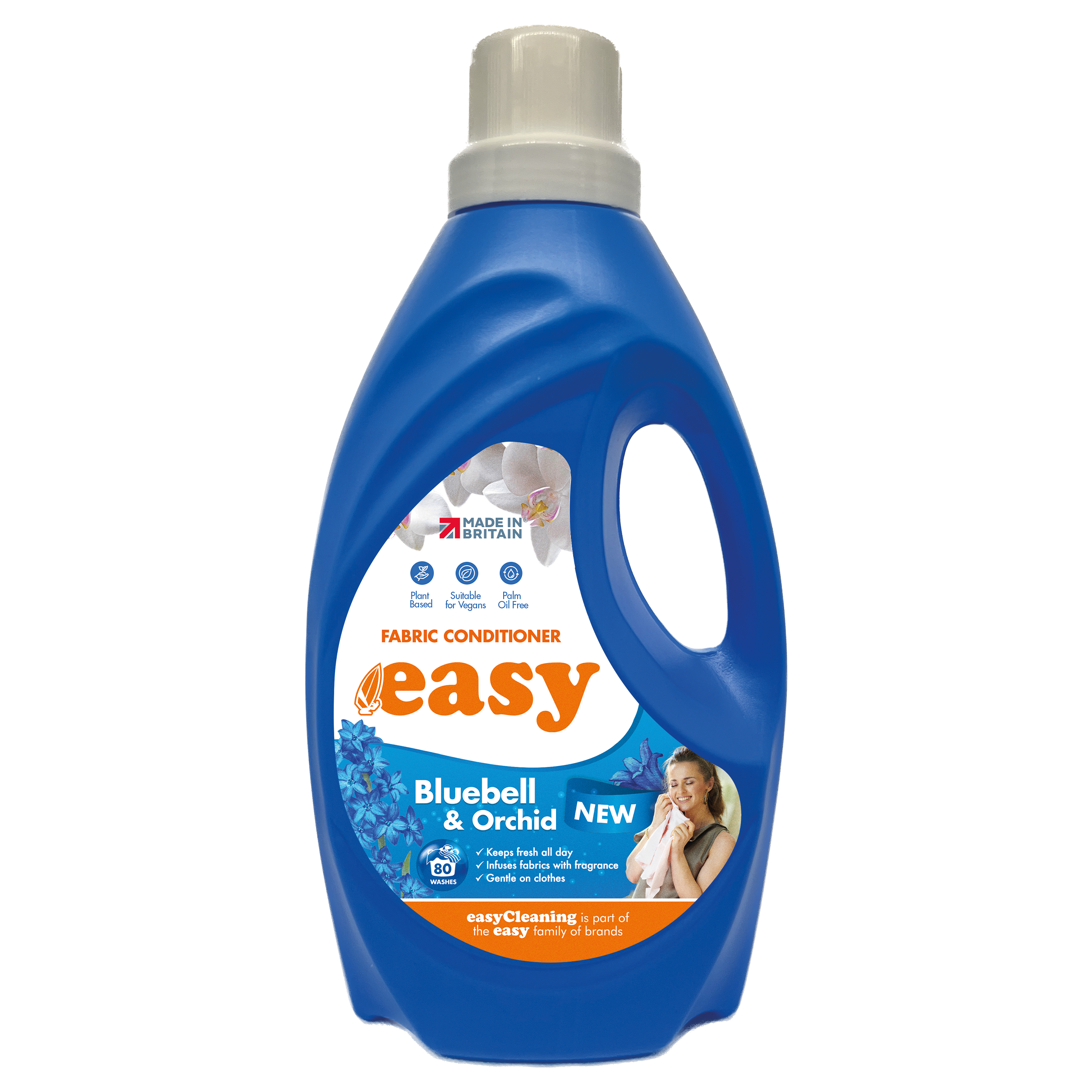 easy Fabric Conditioner Bluebell & Orchid 2L