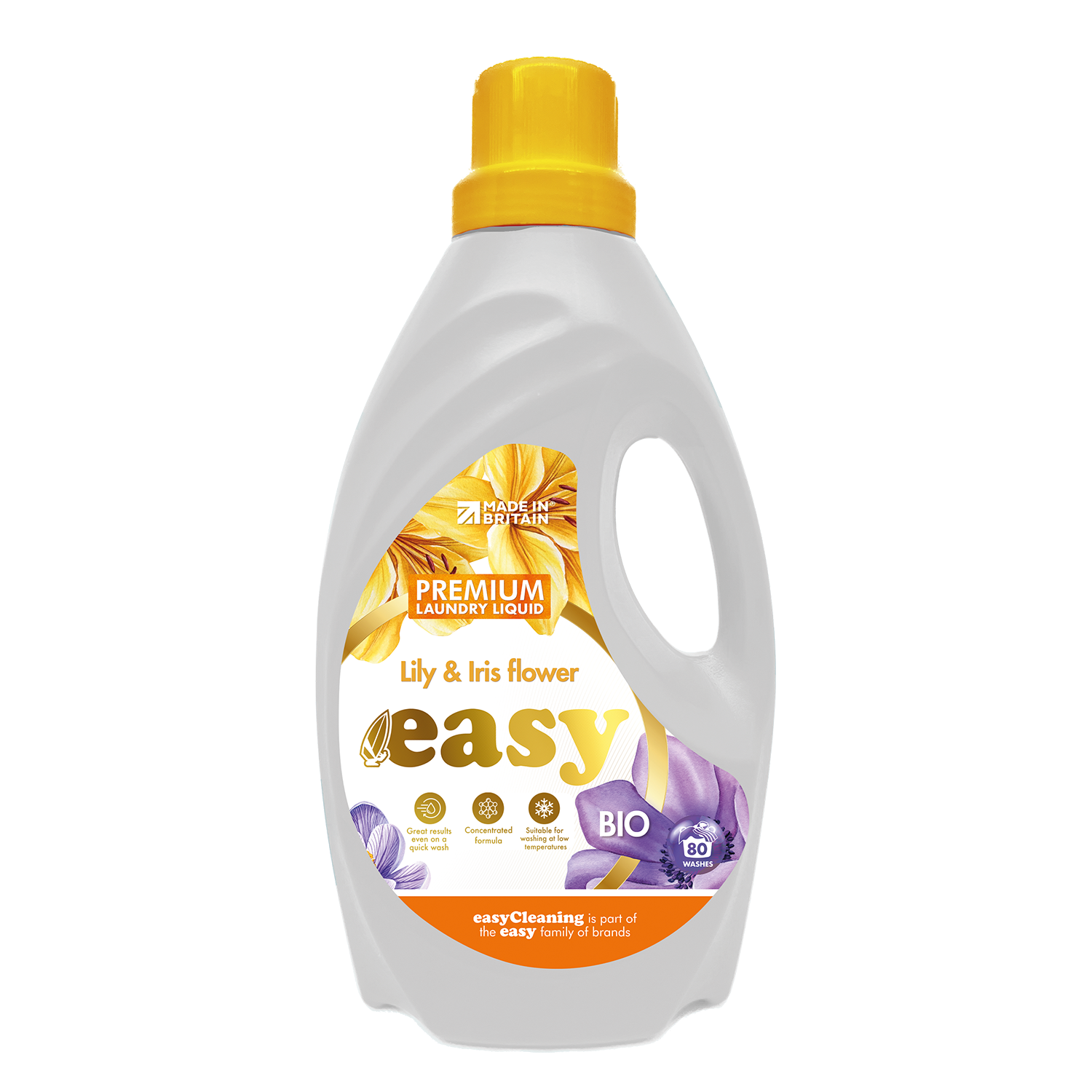 easy Lily & Iris Flower Premium Laundry Liquid 2L