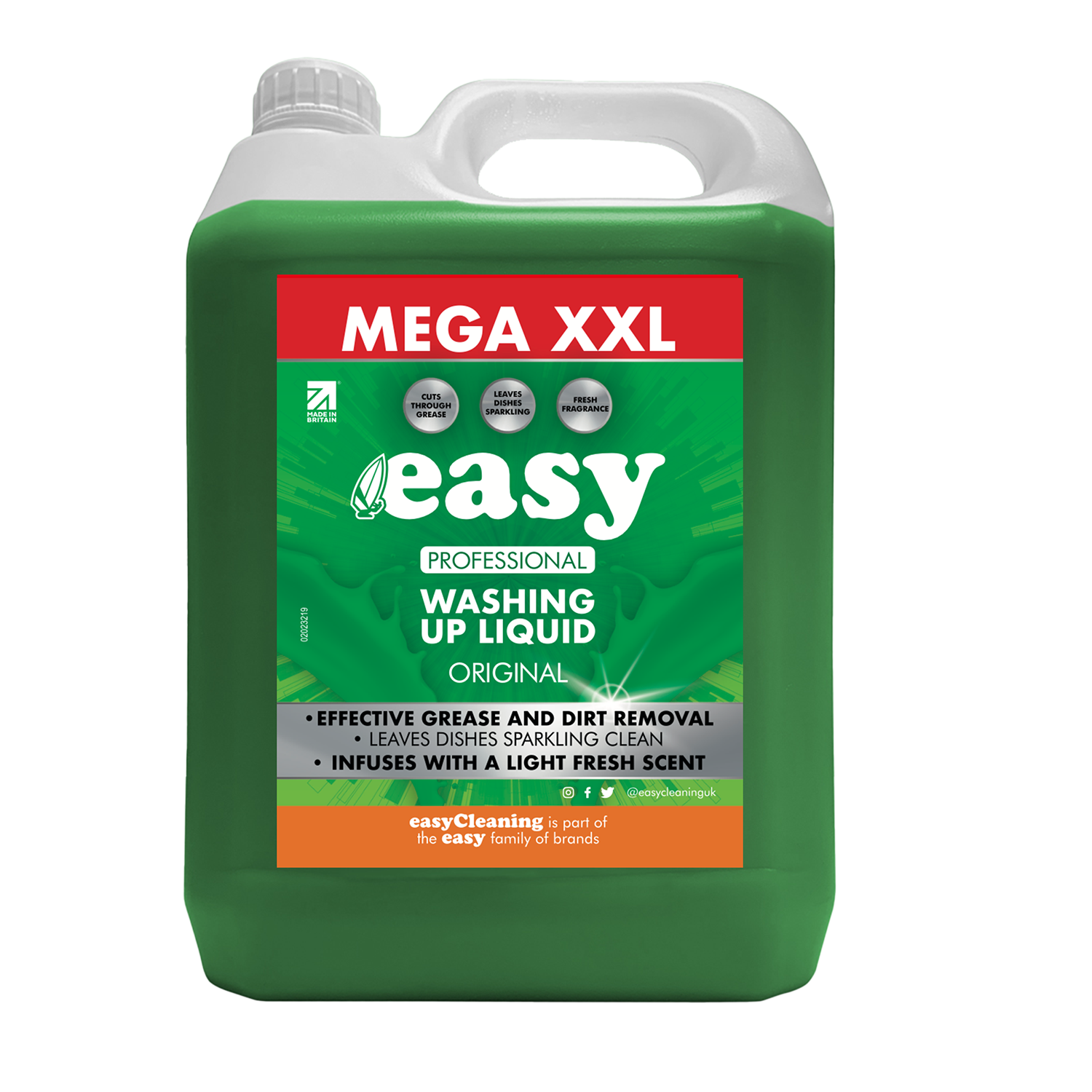 easy Original Washing Up Liquid 5LTR