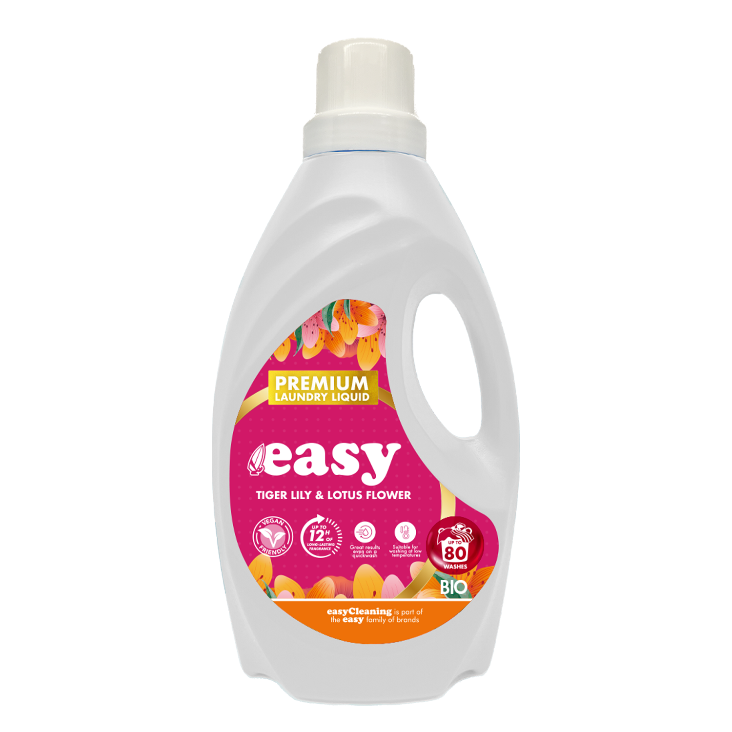 easy Tiger Lily & Lotus Flower Premium Laundry Liquid 2L